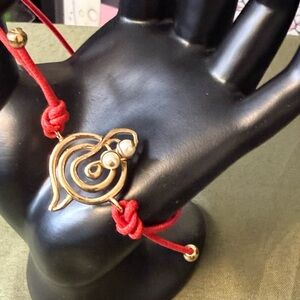 Authentic Christian Dior Faux Pearl Snake Bracelet